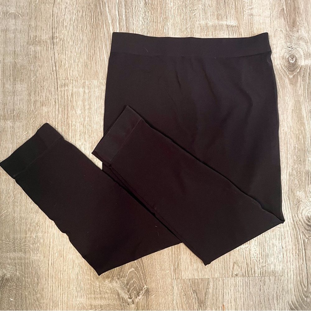 Isabel Maternity Black Capris | Size M/L | Nylon Spandex Blend